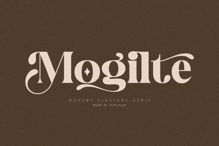 mogilte font feature