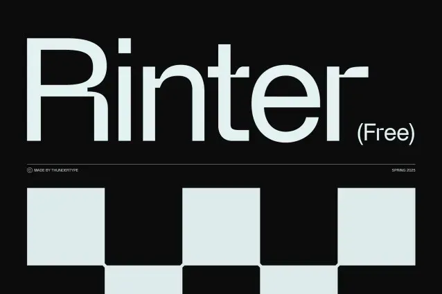 rinter font feature