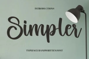 simpler font feature