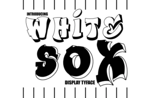 white sox font feature