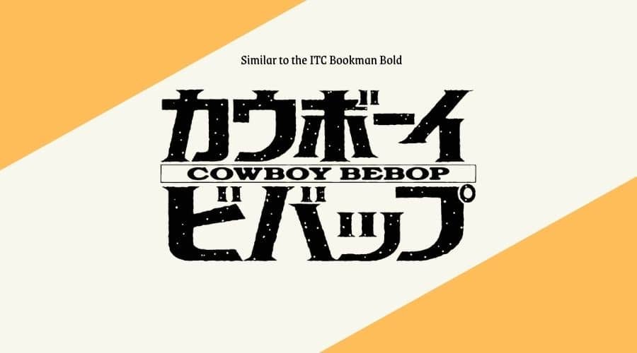 Cowboy Bebop Font